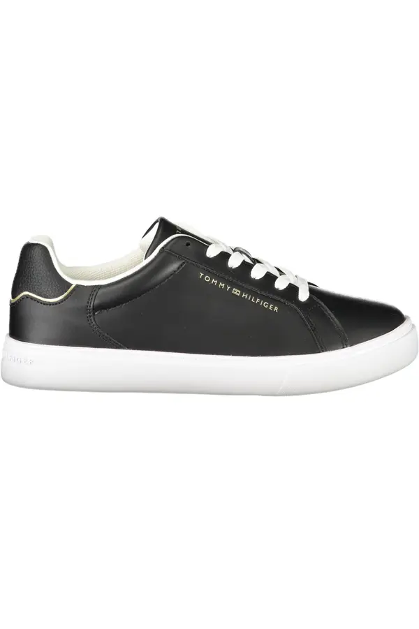 Tommy Hilfiger Crne niske tenisice Tommy Hilfiger