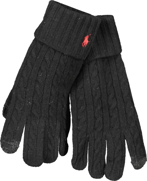 Ralph Lauren Crne rukavice Ralph Lauren