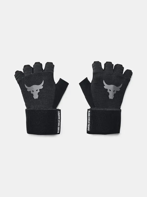 Under Armour Crne rukavice za trening Under Armour UA Project Rock