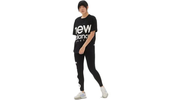 New Balance Crne tajice New Balance Athletics