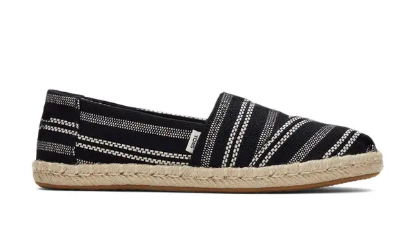 Toms Crne tenisice bez rukava Toms Alpargata Rope