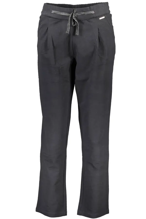 U.S. Polo Assn. Crne US Polo hlače