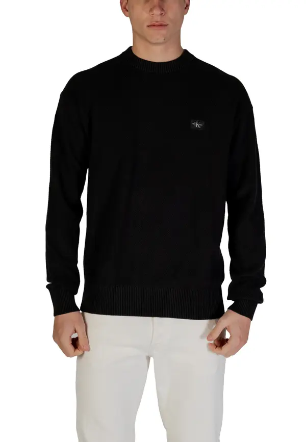 Calvin Klein Crni džemper Calvin Klein Jeans