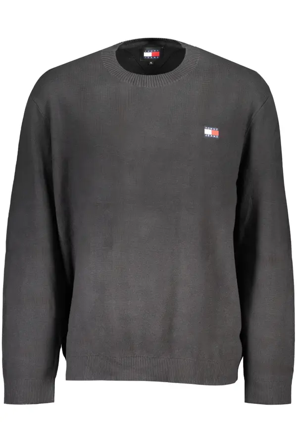 Tommy Hilfiger Crni džemper Tommy Hilfiger