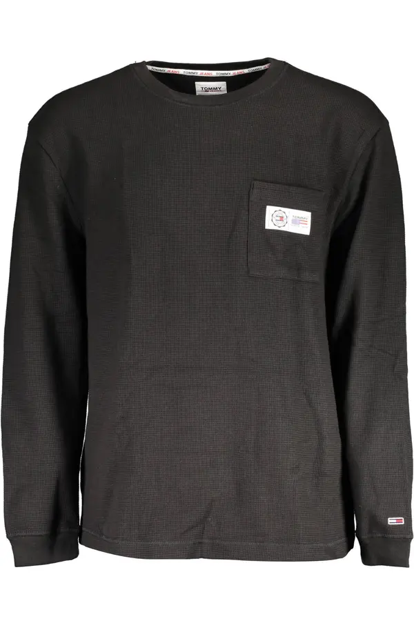 Tommy Hilfiger Crni džemper Tommy Hilfiger