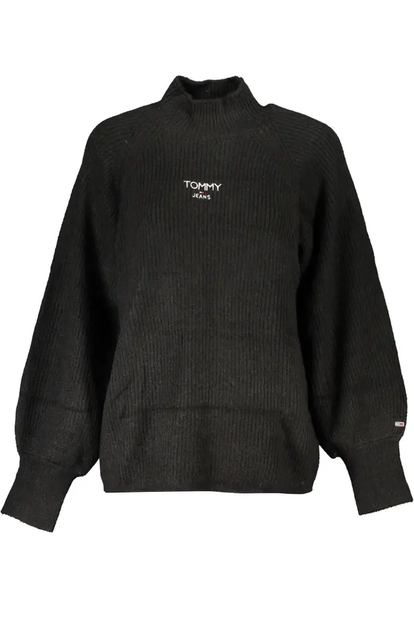 Tommy Hilfiger Crni džemper Tommy Hilfiger
