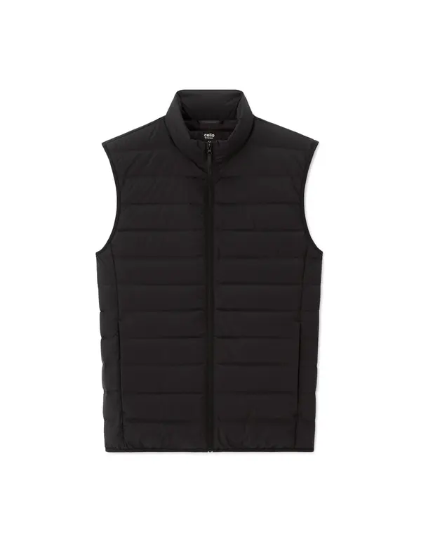 Celio Crni muški prsluk Celio Mulightsl