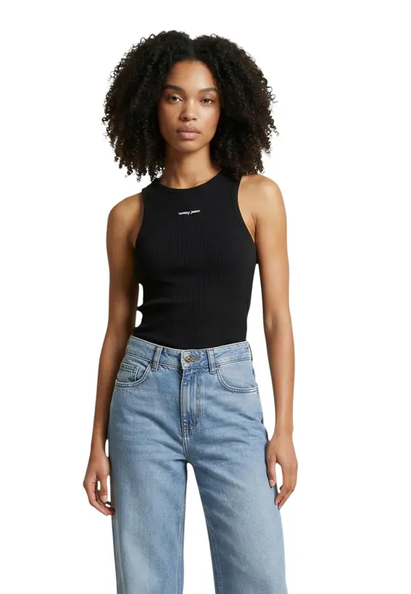 Tommy Hilfiger Jeans Crni top Tommy Hilfiger
