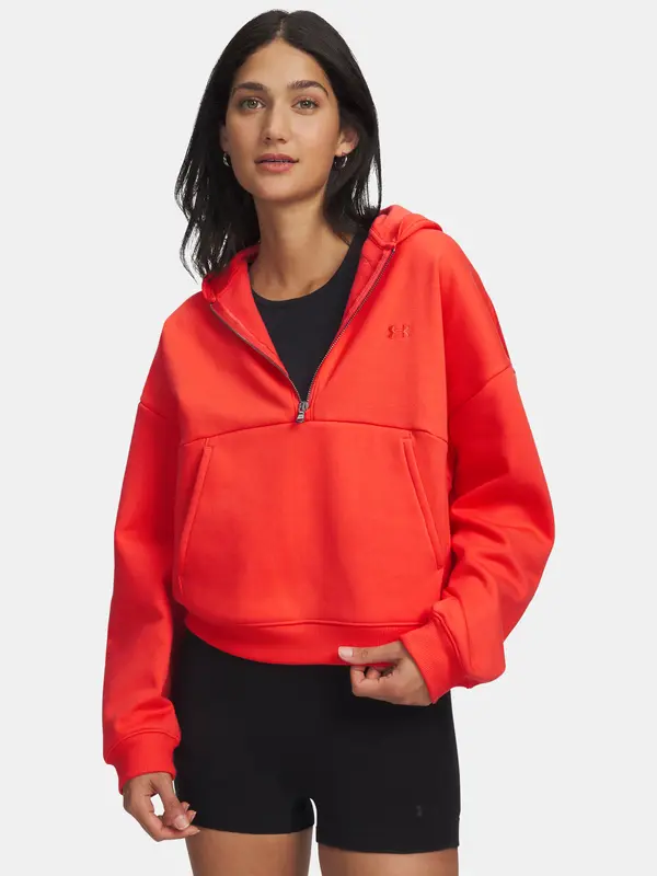 Under Armour Crvena majica s kapuljačom Under Armour