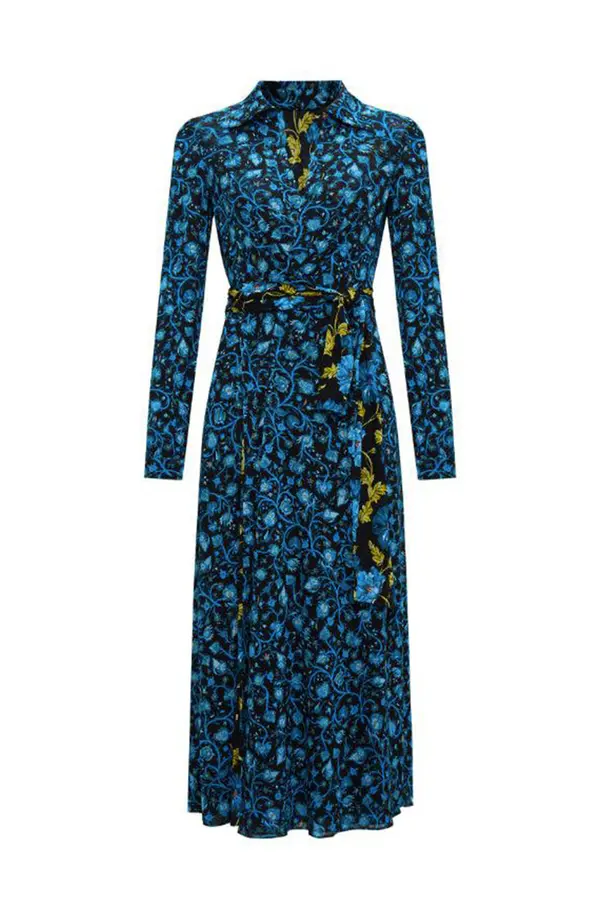 DIANE VON FURSTENBERG Cvjetna maxi haljina Diane Von Furstenberg