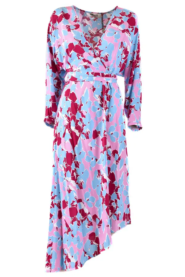 DIANE VON FURSTENBERG Cvjetna midi haljina Diane Von Furstenberg