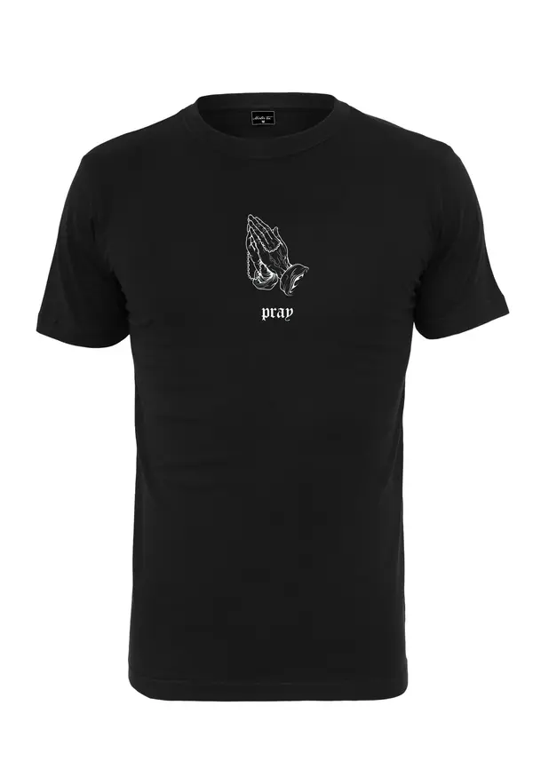 Mister Tee Dark Black Pray T-Shirt