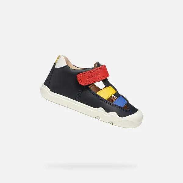 GEOX Dark Blue Boys' Barefoot Sneakers Geox Steppieup - Boys