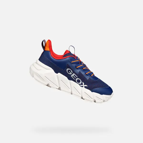 GEOX Dark Blue Boys' Geox Flexyper Fast Sneakers - Boys
