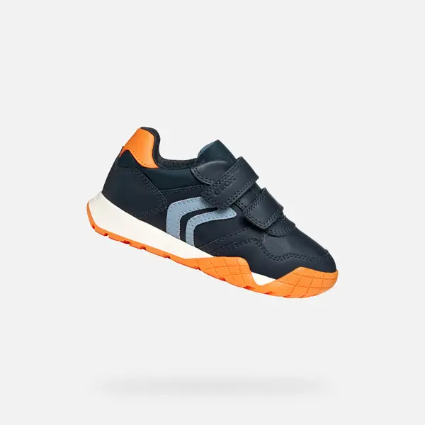 GEOX Dark blue boys' sneakers Geox Rann-e - Boys