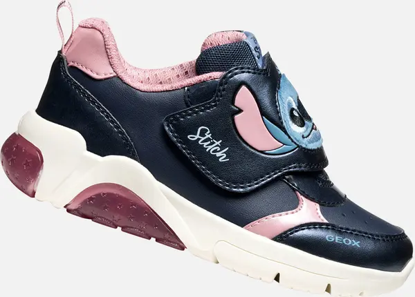 GEOX Dark Blue Girls' Geox Fadinlight Sneakers - Girls