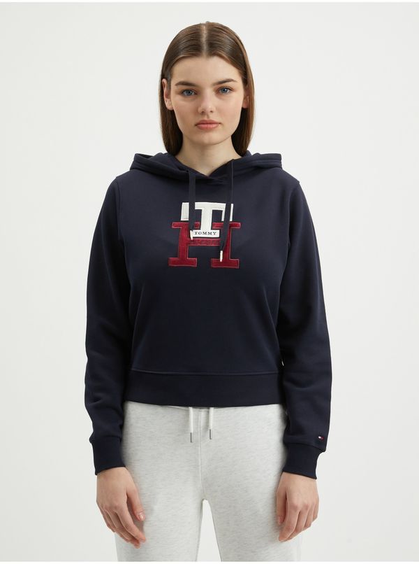 Tommy Hilfiger Dark blue Ladies Hoodie Tommy Hilfiger - Women