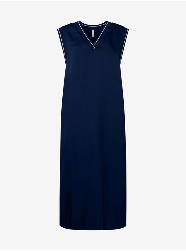 Pepe Jeans Dark blue ladies Midi-Dress Pepe Jeans Matilda - Ladies