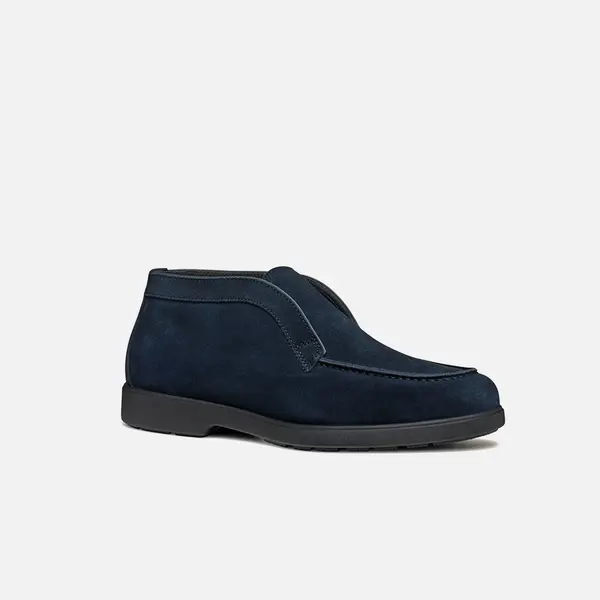 GEOX Dark blue men's ankle shoes Geox Spherica EC11 - Men