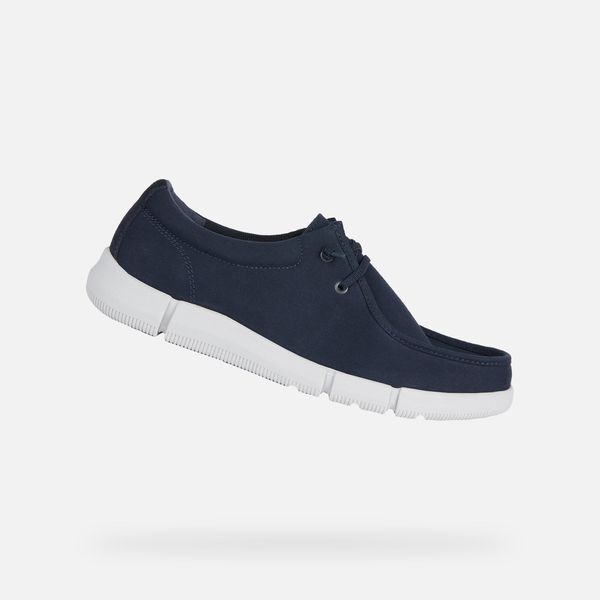 GEOX Dark blue men's moccasins Geox Adacter - Men's