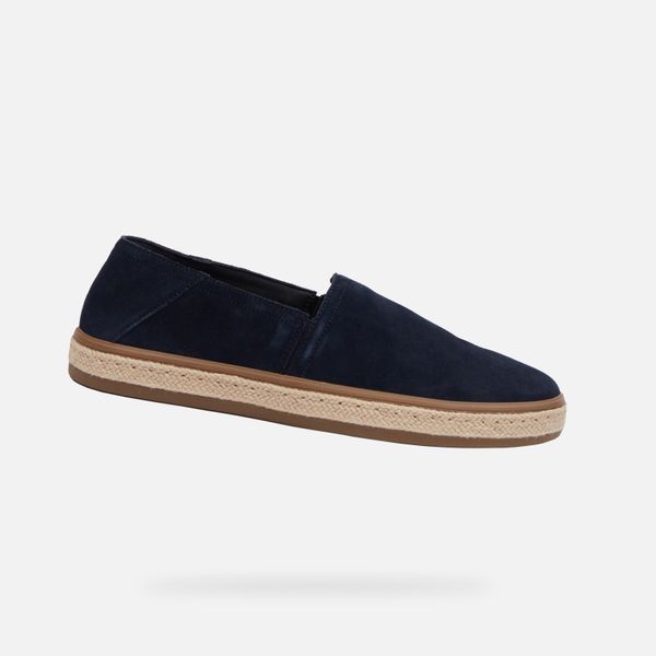 GEOX Dark blue men's slip-on espadrilles Geox Pantelleria - Men's