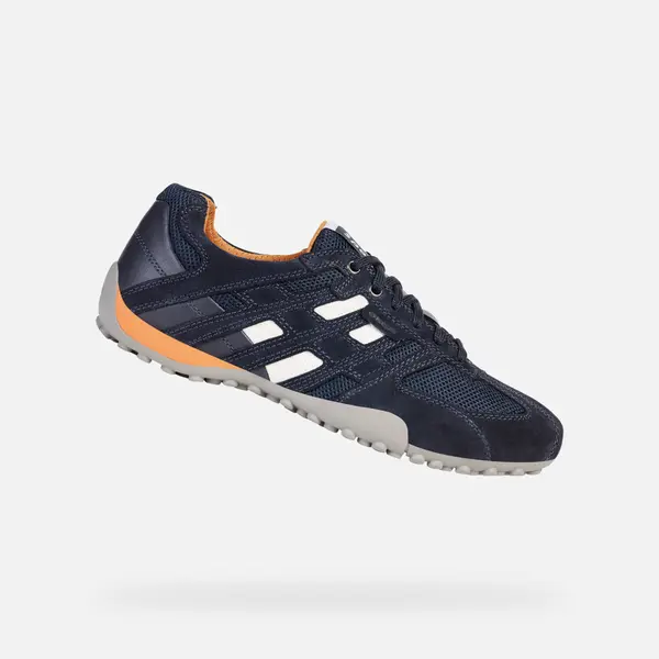 GEOX Dark blue men's sneakers Geox Snake - Men's