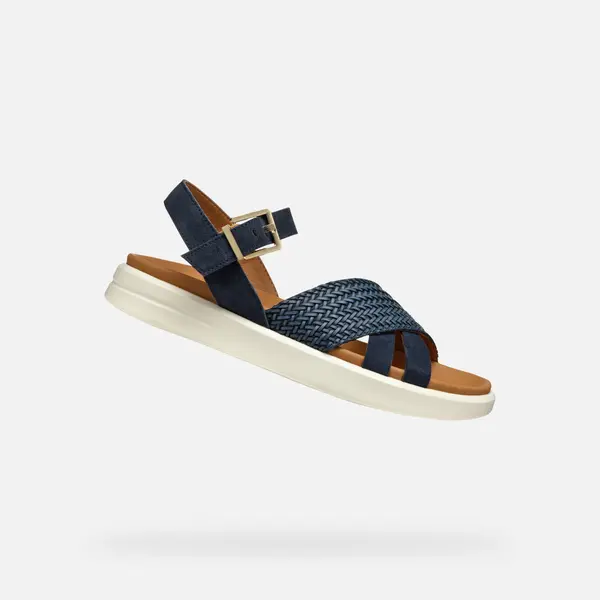 GEOX Dark blue women's sandals Geox XAN2S - Women's