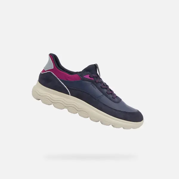 GEOX Dark blue women's sneakers Geox Spherica Plus Fast in - Women's