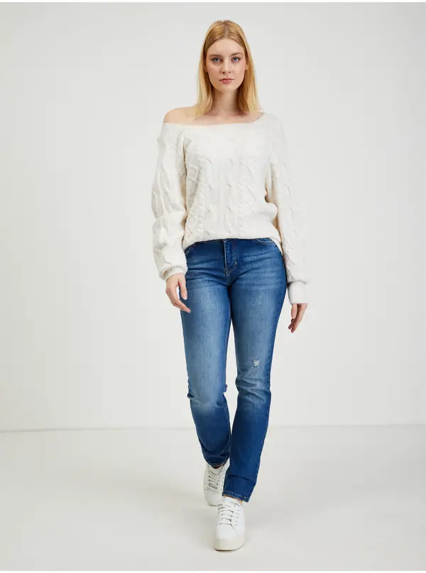 Orsay Dark blue womens straight fit jeans ORSAY - Women