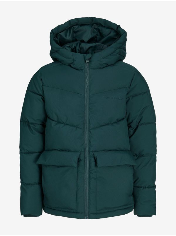 Jack & Jones Dark Green Boys' Quilted Winter Jack Jack & Jones Sterbo - Boys
