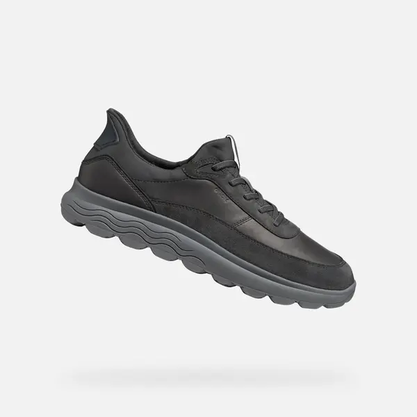 GEOX Dark grey men's sneakers Geox Spherica Plus - Men's
