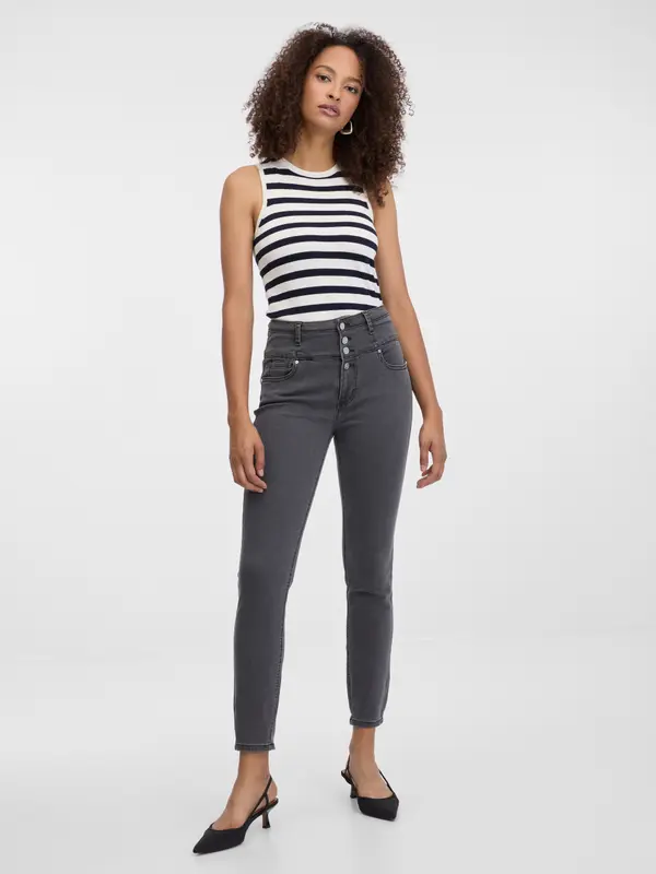 Orsay Dark grey women's skinny fit jeans ORSAY - Women's