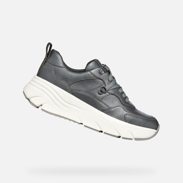 GEOX Dark grey women's sneakers Geox Diamanta - Women's