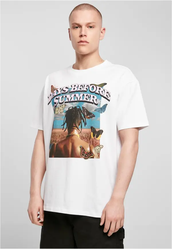Mister Tee Days Before Summer Oversize T-shirt white