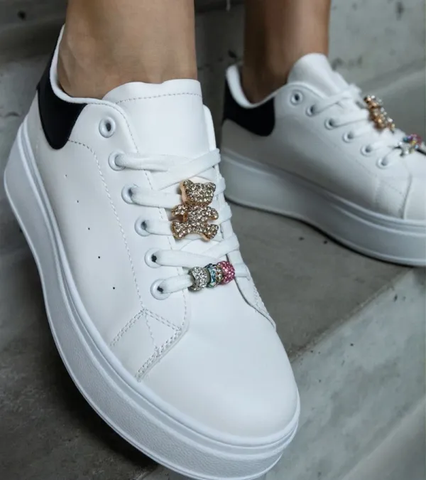 D/CEO D/CEO White trainers Justar