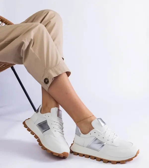 D/CEO D/CEO White trainers Justar