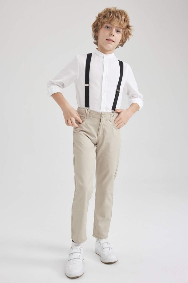 DEFACTO DEFACTO Boy Regular Fit Gabardine Trousers
