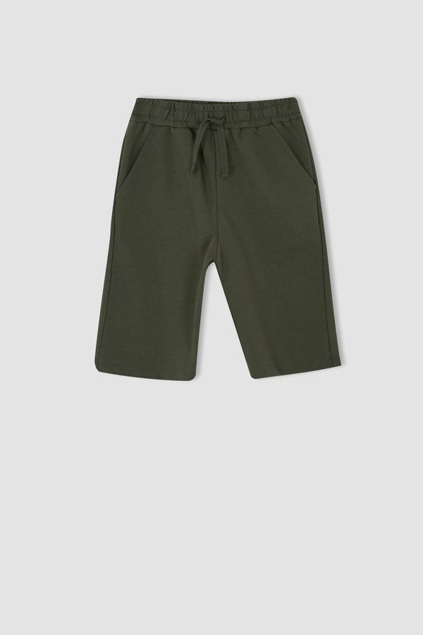 DEFACTO DEFACTO Boys' Flexible Waist Bermuda Shorts