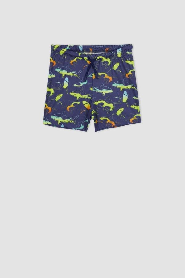 DEFACTO DEFACTO Boys' Shark Patterned Swimsuit