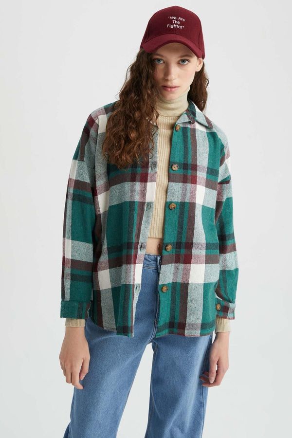 DEFACTO DEFACTO Flannel Long Sleeve Shirt