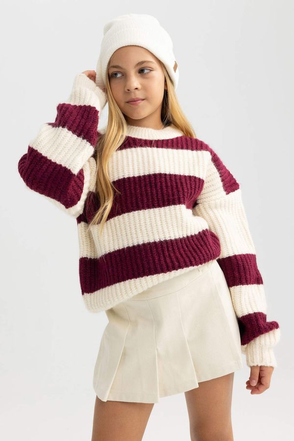 DEFACTO DEFACTO Girl Regular Fit Crew Neck Pullover