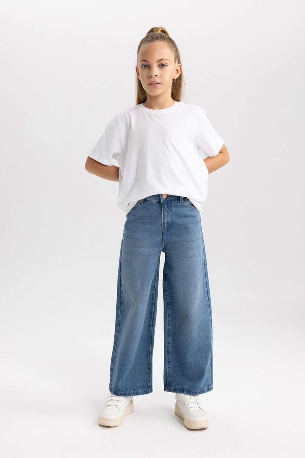 DEFACTO DEFACTO Girl Wide Leg Trousers