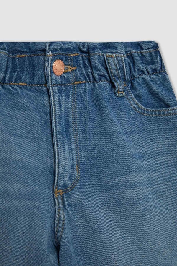 DEFACTO DEFACTO Girl's Paperbag Jean Shorts
