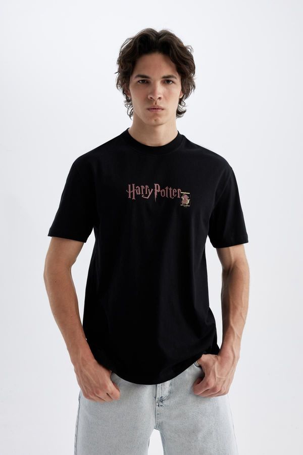 DEFACTO DEFACTO Harry Potter Regular Fit Crew Neck Short Sleeve T-Shirt