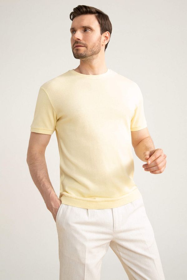 DEFACTO DEFACTO Relax Fit majica kratkih rukava za vrat posade