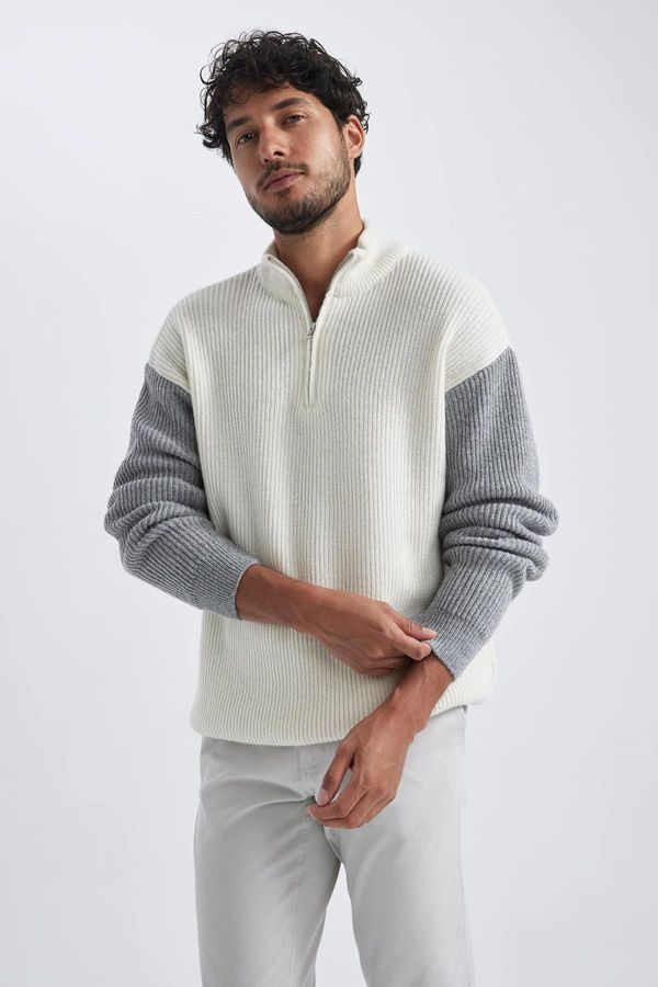 DEFACTO DEFACTO Relax Fit Turtleneck Sweater