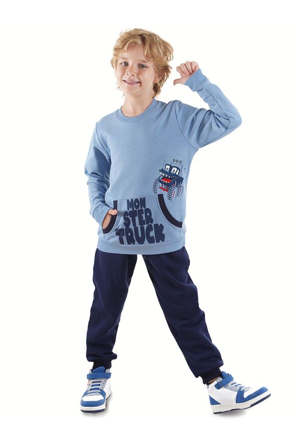 Denokids Denokids Monster Truck Boys Tracksuit Set