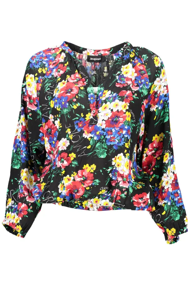 DESIGUAL Desigual bluza dugih rukava s uzorkom