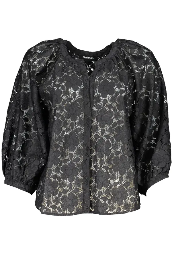 DESIGUAL Desigual čipkasta bluza