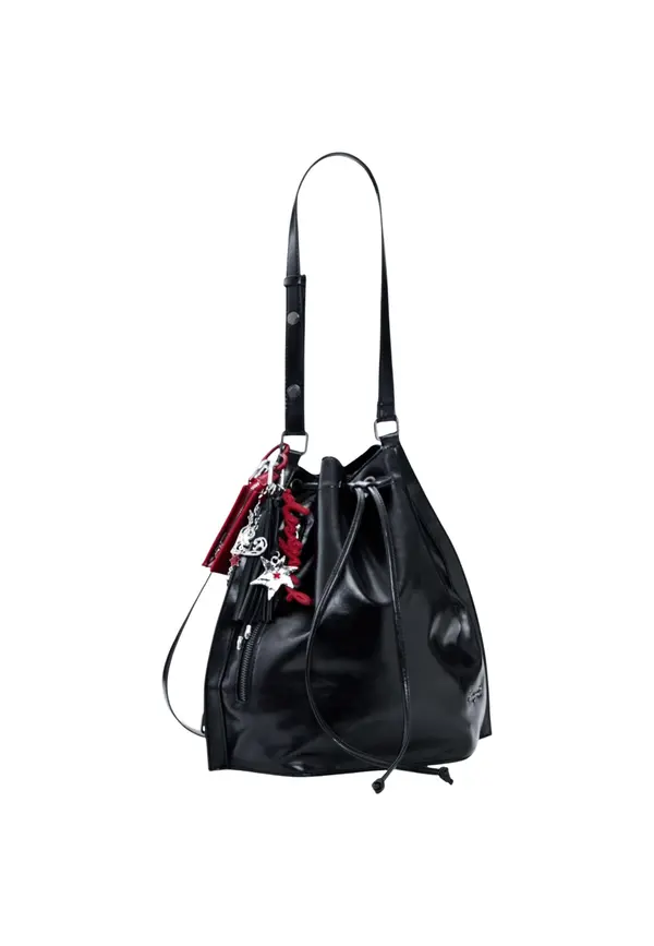 DESIGUAL Desigual crna torbica